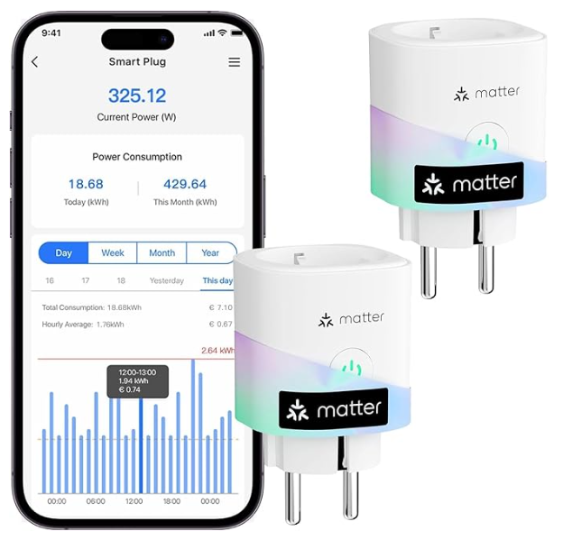 Meross enchufe inteligente WiFi