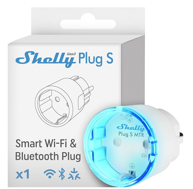 Shelly Plug S enchufe inteligente