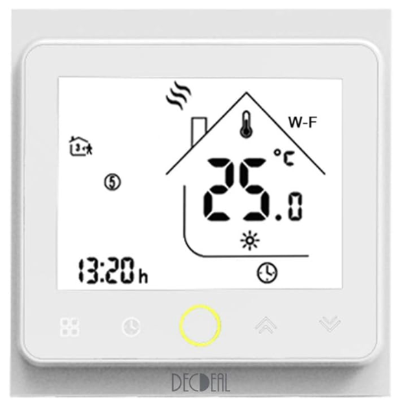 termostato inteligente Decdeal WiFi económico para calefacción